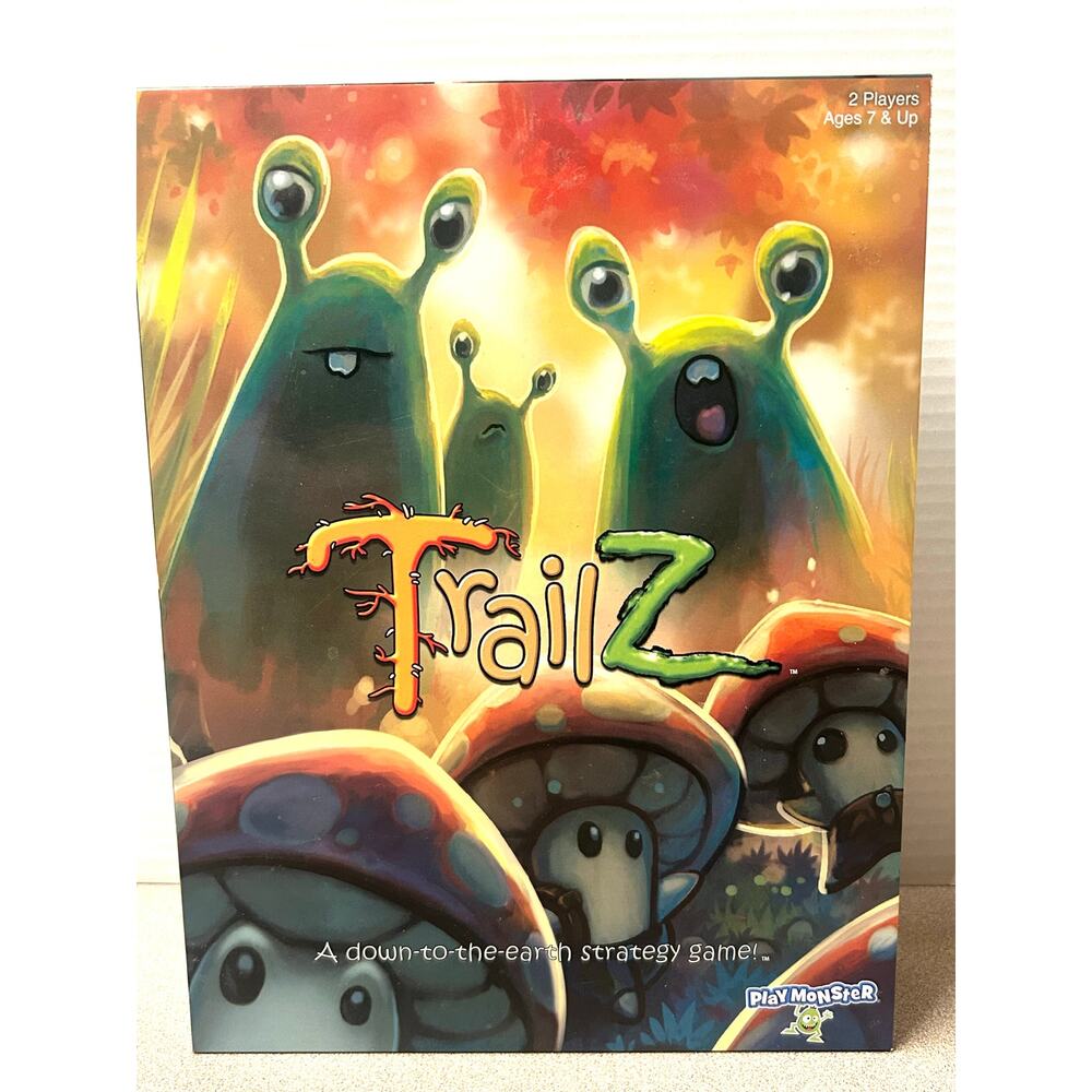 TRAILZ A Down To Earth Strategy Board Game 2019 by Play Monster Mushrooms-Snails